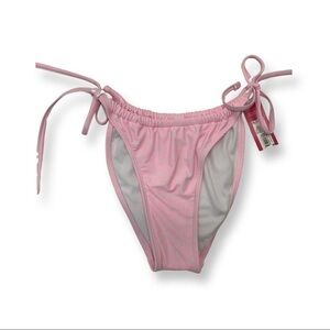 Xhilaration Size XL Pink Polka Dot Bikini Bottom. New With Tags